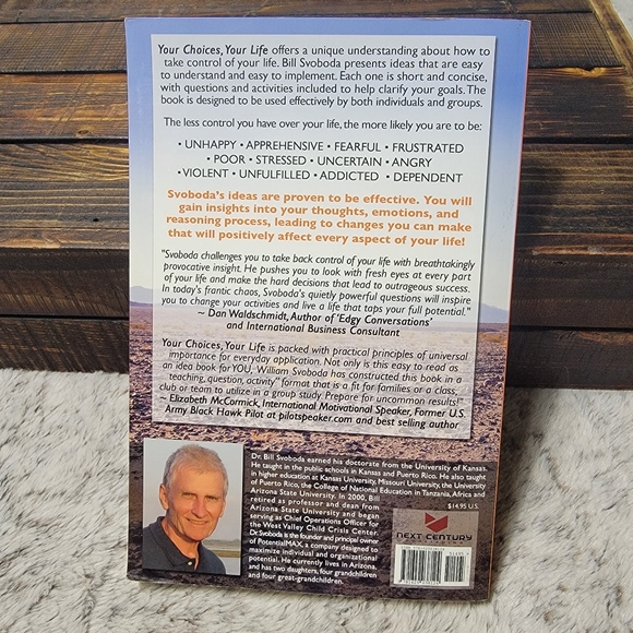 Your Choices, Your Life - Book by Dr. William S. Svoboda - Picture 2 of 4